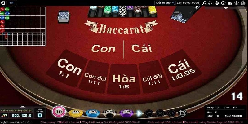 Phương pháp giúp bạn soi cầu chuẩn trong Baccarat