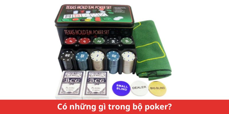 Các loại bài trong luật chơi poker