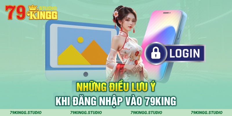 Những điều lưu ý khi đăng nhập vào 79King