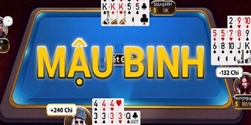 Các bộ bài thường thấy trong mậu binh online