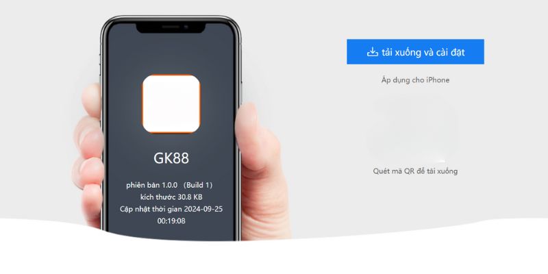 Tải ứng dụng GK88 iOS